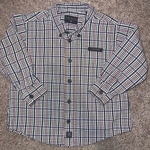 Náutica Striped Button Down Shirt, Boys, 2T